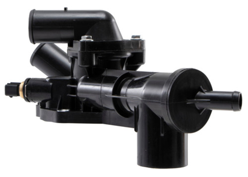 Four Seasons Outlet and Thermostat Housing Kit with Thermostat for 2001-2006 Hyundai/Kia 2.4L (Sonata, Optima) 86245