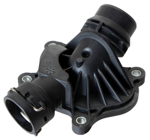 Four Seasons Water Outlet with Thermostat for 2009-2013 BMW 3.0L (335d, X5) 86210
