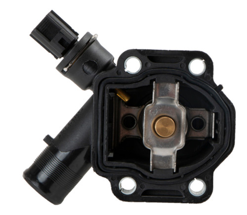 Four Seasons Water Outlet with Thermostat for 2007-2016 Land Rover/Volvo 3.0L 3.2L (LR2, S60, S80, V60) 86193