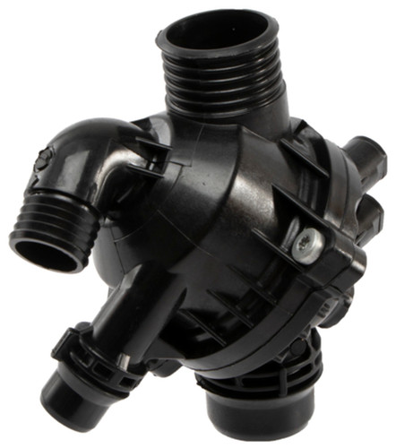 Four Seasons Outlet and Thermostat Housing Kit with Thermostat for 2011-2015 BMW 3.0L (135i, 135is, 335d, 335i) 86264