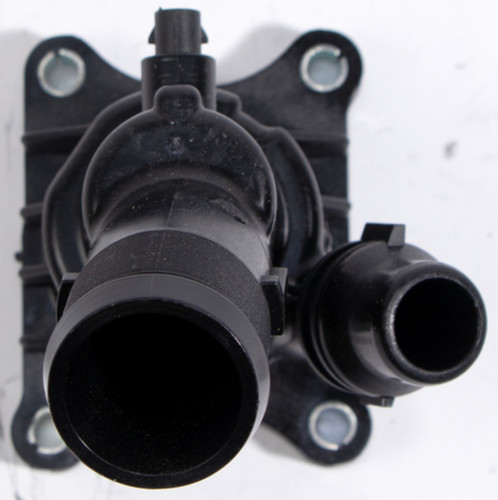 Four Seasons Water Outlet with Thermostat for 2015-2022 Volvo 2.0L (S60, S60 Cross Country, S80, S90) 86351
