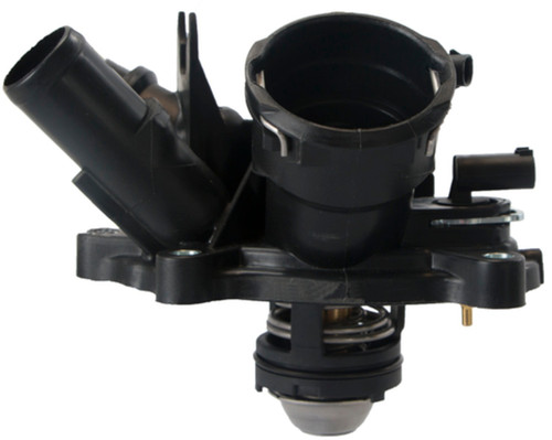 Four Seasons Water Outlet with Thermostat for 2012-2015 Mercedes-Benz 1.8L 2.0L (C180, C200, C250, C300) 86144