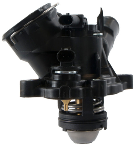 Four Seasons Water Outlet with Thermostat for 2012-2015 Mercedes-Benz 1.8L 2.0L (C180, C200, C250, C300) 86144