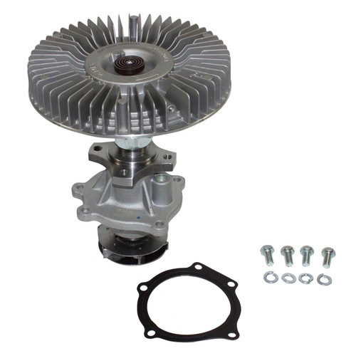 GMB Engine Water Pump with Severe Duty Fan Clutch for 2006-2009 Chevrolet/GMC/Isuzu 4.2L (Trailblazer, Envoy, Ascender, 9-7x)