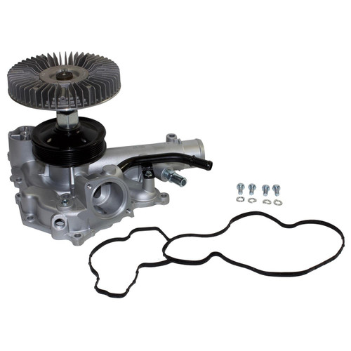 GMB Engine Water Pump with Fan Clutch for 2009-2015 Dodge/Ram 5.7L (Ram 1500, Ram 2500, Ram 3500, 1500)