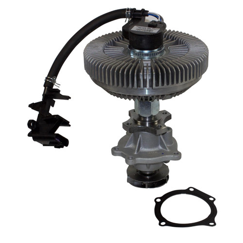 GMB Engine Water Pump with Severe Duty Fan Clutch for 2002-2009 Buick/Chevrolet/GMC 4.2L (Rainier, Trailblazer, Trailblazer EXT, Envoy)