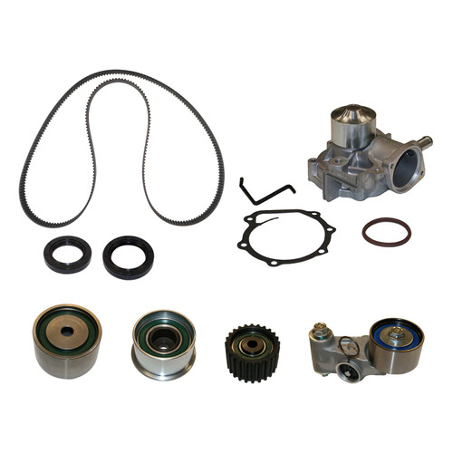GMB Engine Timing Belt Component Kit w/ Water Pump for 1999-2005 Saab/Subaru 2.5L 2.2L (9-2X, Forester, Impreza, Legacy)