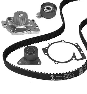 Graf New Engine Timing Belt Kit with Water Pump KP1019-1