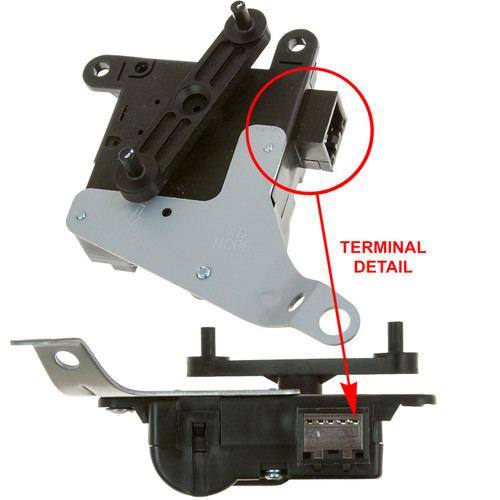 GPD HVAC Actuator 1711917 for 2001-2008 Hyundai 2.0L 2.7L (Elantra, Tiburon)