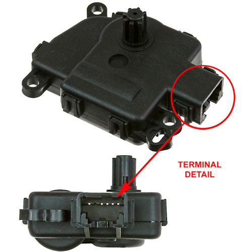 GPD HVAC Actuator 1712307 for 2004-2007 Ford/Mercury 3.9L 4.2L (Freestar, Monterey)