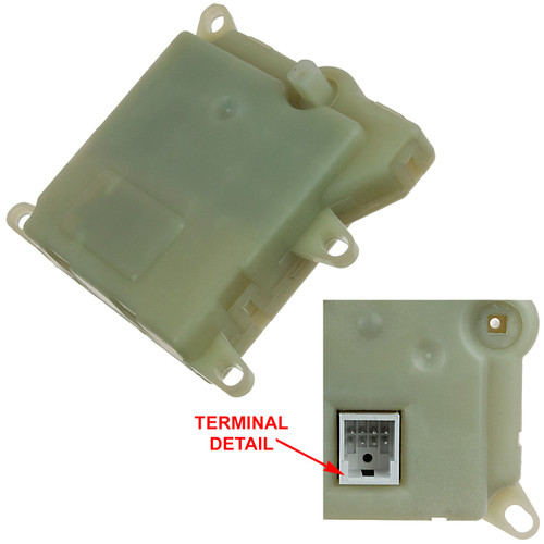 GPD HVAC Actuator 1712315 for 1995-2002 Ford/Mercury 2.5L 2.0L (Contour, Cougar, Mystique)