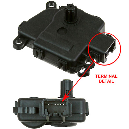 GPD HVAC Actuator 1712300 for 2010-2014 Ford 4.0L 5.4L (Mustang)