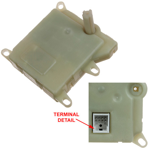 GPD HVAC Actuator 1712317 for 1995-1997 Lincoln 4.6L (Continental)