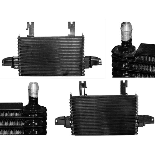 GPD External Coolers 2611234 for 2005-2007 Ford 6.8L 6.0L (F-250 Super Duty, F-350 Super Duty, F-450 Super Duty, F-550 Super Duty)