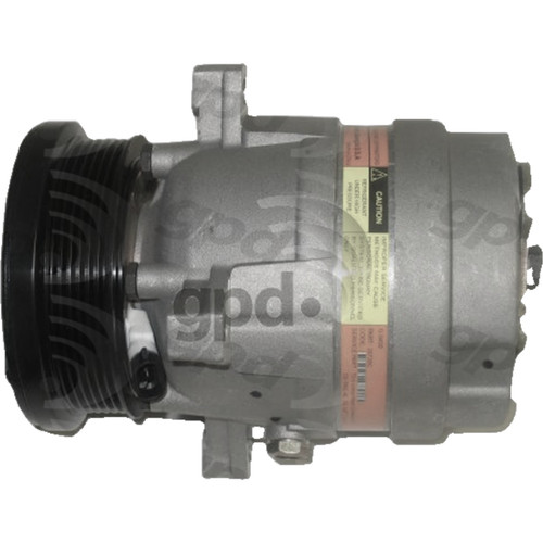 GPD Compressor New 6511407 for 1989-1997 Chevrolet/GMC/Isuzu 2.2L 2.5L (S10, Sonoma, Hombre, Cutlass Cruiser)
