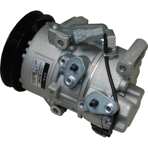 GPD Compressor New 6512467 for 2006-2013 Toyota 1.5L (Yaris)