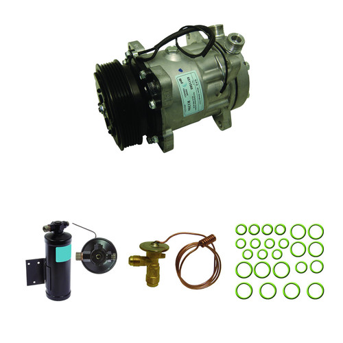 GPD PB Compressor Kit 9624588PB for 1987-1989 Jeep 2.5L 4.2L (Wrangler)