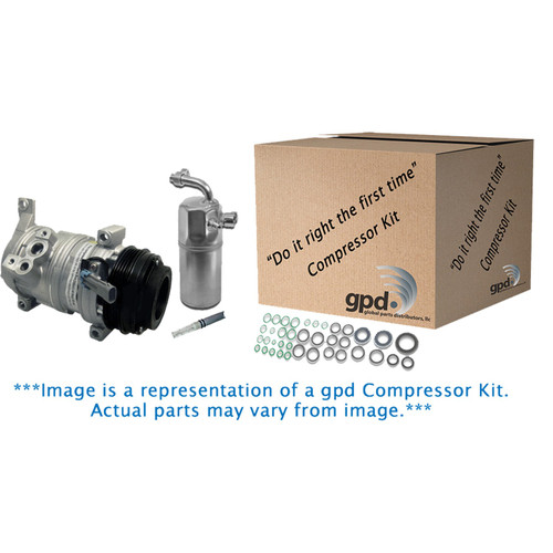 GPD Compressor Kit 9642783 for 2013 Mercedes-Benz 3.5L (C300, C350, GLK350)