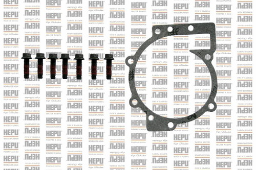 HEPU Engine Water Pump for 2005-2016 Volvo 2.5L 2.4L (C30, C70, S40, S60)
