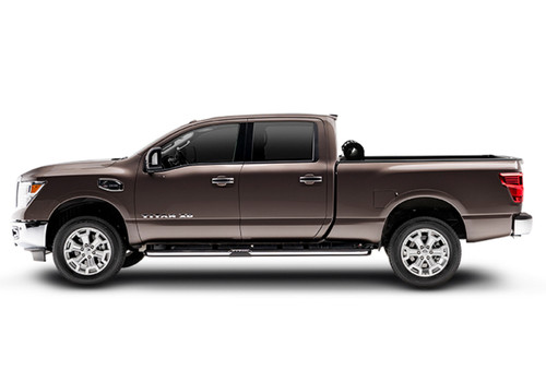 Revolver X2 Bed Cover for 2005-2020 Nissan Frontier with Factory Bed Rail Caps Only, 6 ft Bed