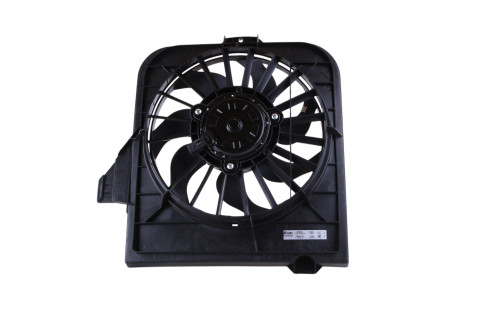Nissens A/C Condenser Fan Assembly 85091 for 2000-2004 Chrysler/Dodge 3.3L 3.8L (Grand Voyager, Town & Country, Voyager, Caravan)