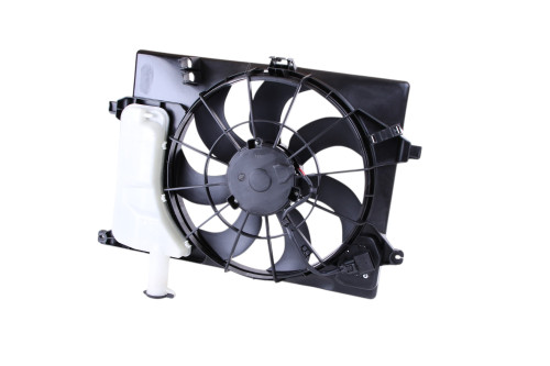Nissens Engine Cooling Fan Assembly 85897 for 2011-2016 Hyundai/Kia 1.8L 2.0L (Elantra, Elantra Coupe, Elantra GT, Forte)
