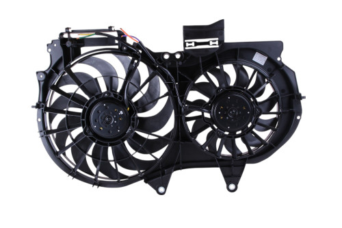 Nissens A/C Condenser Fan Assembly 85247 for 2000-2011 Audi/Seat 1.8L 2.0L (A4, A4 Quattro, Exeo)