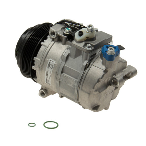 Nissens Air Conditioning Compressor with Clutch 89022 for 1992-2008 Chrysler/Mercedes-Benz 3.2L 4.2L (Crossfire, 400SE, 400SEL, 500SEC)