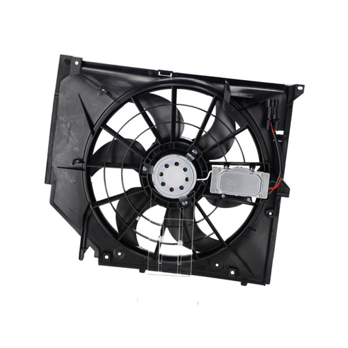 Nissens A/C Condenser Fan Assembly 85649 for 1999-2006 BMW 2.2L 2.5L (320i, 323Ci, 323i, 325Ci)