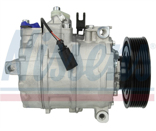 Nissens Air Conditioning Compressor with Clutch 890025 for 2004-2007 Volkswagen 4.2L (Touareg)