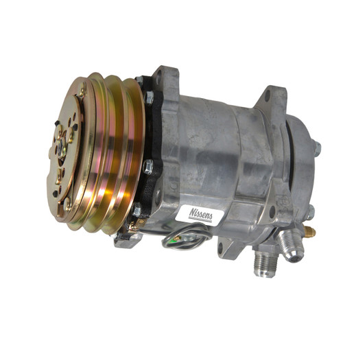 Nissens Air Conditioning Compressor with Clutch 891505 for 1971-1989 Alfa Romeo/Autocar/Mazda (Spider, ACL, 626, 808)