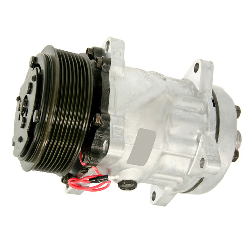 Nissens Air Conditioning Compressor with Clutch 891592 for 1992-2006 Freightliner/Mercedes-Benz (MB60, MB70, FS65)