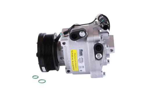 Nissens QS90 Compressor with Clutch 890666 for 2009-2011 Mitsubishi 2.0L 2.4L (Lancer, Outlander, Outlander Sport)