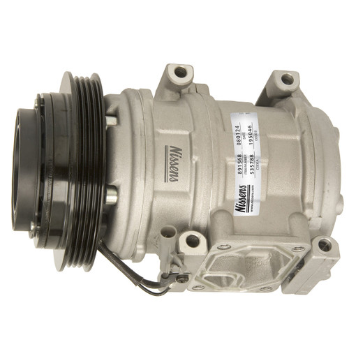 Nissens Air Conditioning Compressor with Clutch 891568 for 1995-2004 Toyota 3.4L (Tacoma)