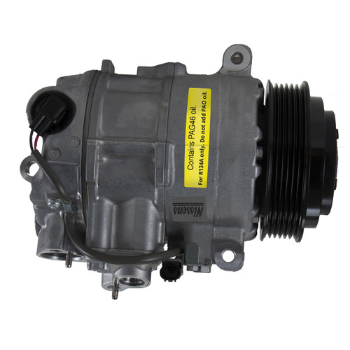 Nissens Air Conditioning Compressor with Clutch 891711 for 2010-2011 Mercedes-Benz 5.5L (E250, E300, E500, E550)
