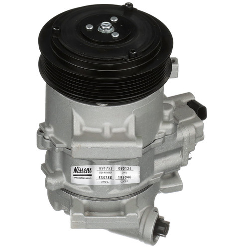 Nissens Air Conditioning Compressor with Clutch 891753 for 2011-2013 Toyota 1.8L (Corolla, Matrix)