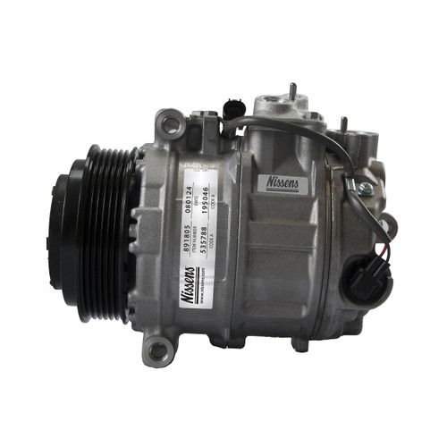 Nissens Air Conditioning Compressor with Clutch 891805 for 2012-2018 Mercedes-Benz 5.5L 4.7L (G500, G550, G63 AMG, GL450)
