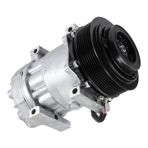 Nissens Air Conditioning Compressor with Clutch 891665 for 2004-2017 Volvo 16.1L 12.1L (VHD, VNL, VNM, VNX)
