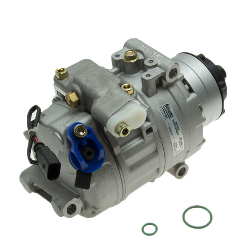 Nissens Air Conditioning Compressor with Clutch 89418 for 2004-2015 Audi/Volkswagen 3.2L 4.2L (A6 Quattro, A8 Quattro, Allroad Quattro, Q7)