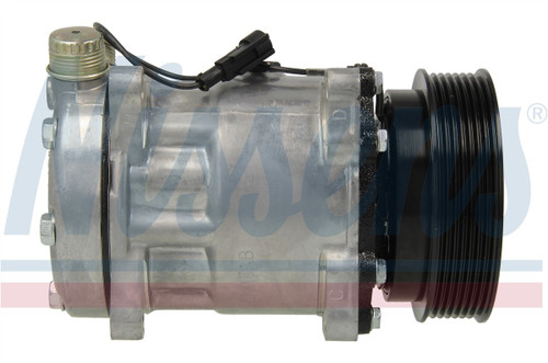 Nissens SD7H15 Compressor with Clutch 89177 for 1991-1995 Alfa Romeo 3.0L (164)