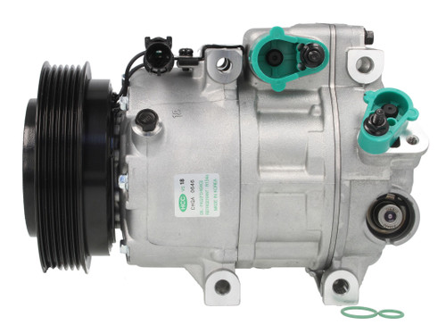 Nissens Air Conditioning Compressor with Clutch 89298 for 2006-2012 Hyundai/Kia 2.4L 3.5L (Santa Fe, Sonata, Veracruz, Amanti)