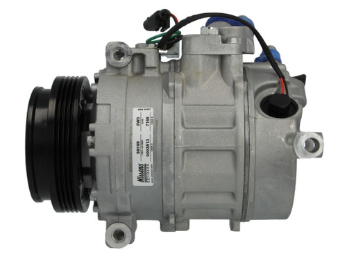 Nissens Air Conditioning Compressor with Clutch 89199 for 2002-2009 BMW 4.4L 4.8L (745i, 745Li, 750i, 750Li)
