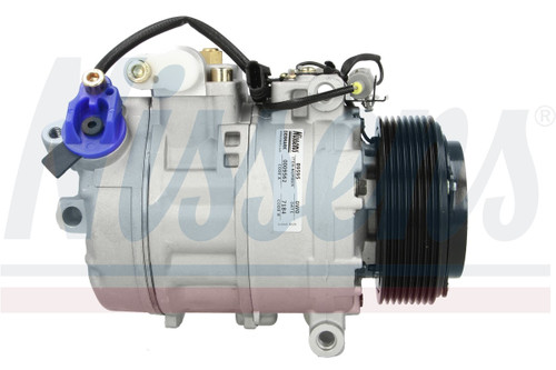 Nissens Air Conditioning Compressor with Clutch 89595 for 2011 BMW 3.0L (528i)