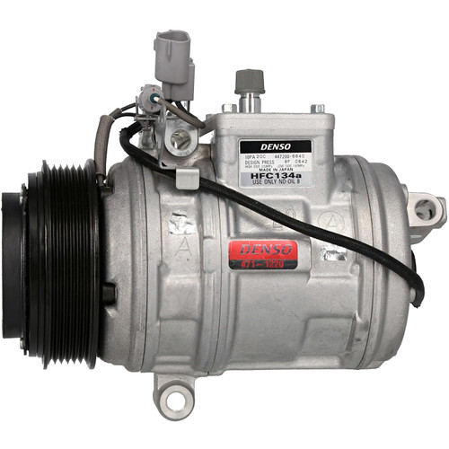 DENSO Auto Parts New A/C Compressor 471-1220 for 1995-2007 Lexus/Toyota (LS400, LX470, Land Cruiser)