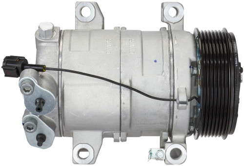 Air Conditioning Compressor A/C Compressor 0610155 for 2004-2024 INFINITI/Nissan 5.6L (QX56, QX80, Armada, NV2500)