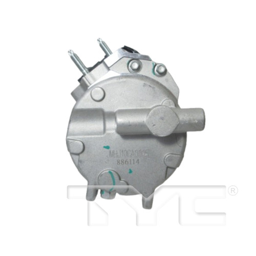 TYC Compressor 20264 for 2008-2010 Chrysler/Dodge/Volkswagen 4.0L (Town & Country, Grand Caravan, Routan)