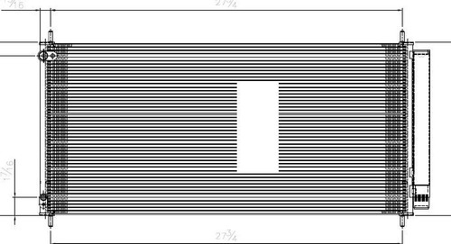 TYC Condenser 4503 for 2015-2020 Acura 3.5L 2.4L (TLX)