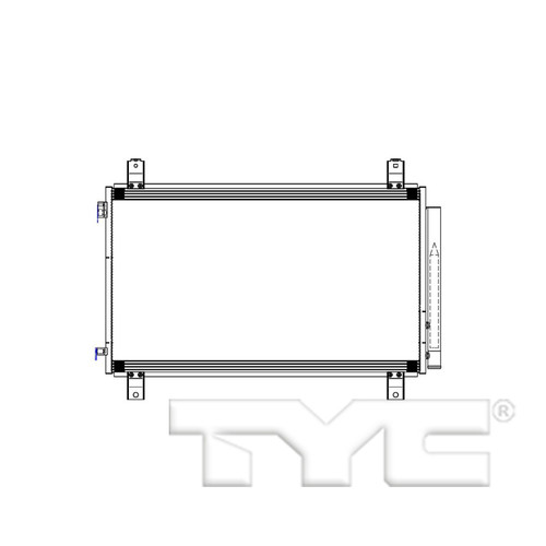 TYC Condenser 4996 for 2016-2026 Honda 3.5L (Passport, Pilot, Ridgeline)