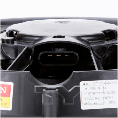 TYC Cooling Fan Assembly 600310 for 1996-2007 Ford/Mercury 3.0L 3.4L (Taurus, Sable)