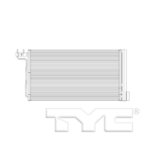 TYC Condenser 4914 for 2015-2018 Ford 2.0L (Focus)
